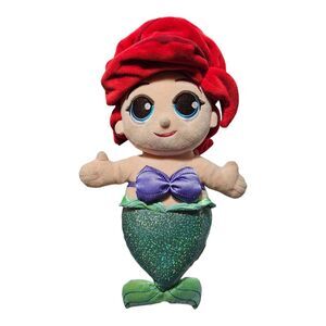 Disney The Little Mermaid Ariel Plush 12" Princess Collectible Stuffed Toy Rare